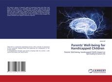Buchcover von Parents' Well-being for Handicapped Children