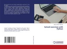 Capa do livro de Solved exercises with Python 