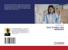 NICE TO MEET YOU IMPROVED kitap kapağı