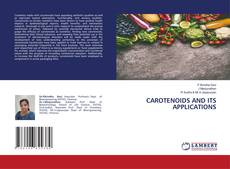 Capa do livro de CAROTENOIDS AND ITS APPLICATIONS 
