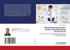 Couverture de Marketing Information System And Marketing Performance