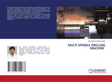 Capa do livro de MULTI SPINDLE DRILLING MACHINE 