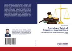 Capa do livro de Principles of Criminal Procedures in Afghanistan 