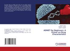 Buchcover von ADMET for Beginners: A Primer on Drug Characteristics