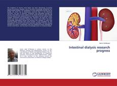 Copertina di Intestinal dialysis research progress