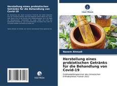 Capa do livro de Herstellung eines probiotischen Getränks für die Behandlung von Covid-19 