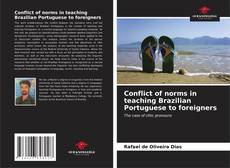 Portada del libro de Conflict of norms in teaching Brazilian Portuguese to foreigners