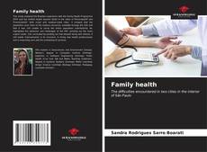 Bookcover of Family health