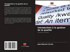 Capa do livro de Introduction à la gestion de la qualité 