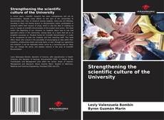 Copertina di Strengthening the scientific culture of the University