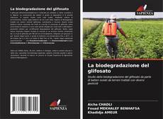 La biodegradazione del glifosato kitap kapağı