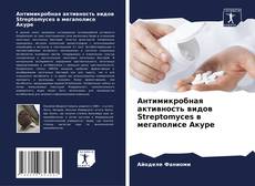 Bookcover of Антимикробная активность видов Streptomyces в мегаполисе Акуре