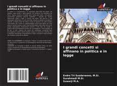 Bookcover of I grandi concetti si affinano in politica e in legge