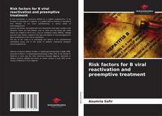 Buchcover von Risk factors for B viral reactivation and preemptive treatment