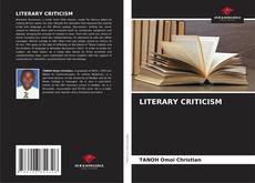 LITERARY CRITICISM kitap kapağı
