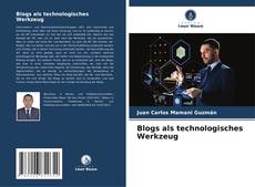 Blogs als technologisches Werkzeug kitap kapağı