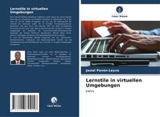 Bookcover of Lernstile in virtuellen Umgebungen