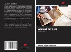 Ancient thinkers kitap kapağı