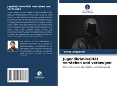 Jugendkriminalität verstehen und vorbeugen kitap kapağı