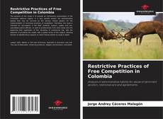 Capa do livro de Restrictive Practices of Free Competition in Colombia 