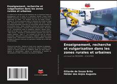 Buchcover von Enseignement, recherche et vulgarisation dans les zones rurales et urbaines