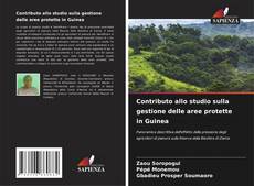 Capa do livro de Contributo allo studio sulla gestione delle aree protette in Guinea 