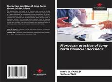 Bookcover of Moroccan practice of long-term financial decisions