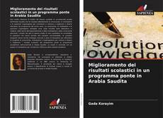 Borítókép a  Miglioramento dei risultati scolastici in un programma ponte in Arabia Saudita - hoz