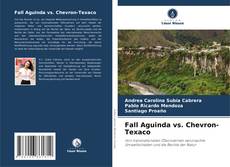 Portada del libro de Fall Aguinda vs. Chevron-Texaco