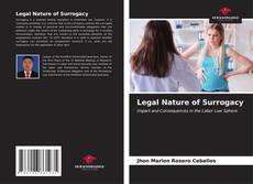 Bookcover of Legal Nature of Surrogacy