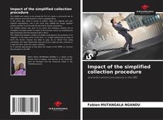 Couverture de Impact of the simplified collection procedure