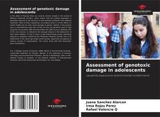 Capa do livro de Assessment of genotoxic damage in adolescents 