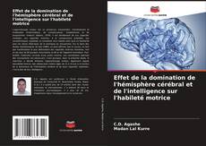 Buchcover von Effet de la domination de l'hémisphère cérébral et de l'intelligence sur l'habileté motrice