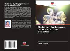 Buchcover von Études sur Cymbopogon citratus et Prunus domestica