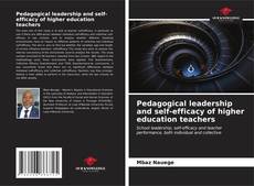 Capa do livro de Pedagogical leadership and self-efficacy of higher education teachers 