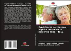 Expériences de veuvage : le point de vue de la personne âgée - 2019 kitap kapağı