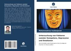Buchcover von Untersuchung von Faktoren sozialer Kompetenz, Depression und Emotionen