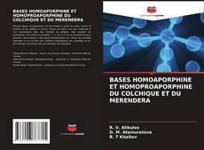 Buchcover von BASES HOMOAPORPHINE ET HOMOPROAPORPHINE DU COLCHIQUE ET DU MERENDERA
