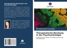 Copertina di Therapeutische Beratung in der Psychoonkologie