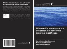Bookcover of Eliminación de nitrato por adsorción en bentonita argelina modificada