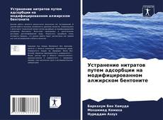Bookcover of Устранение нитратов путем адсорбции на модифицированном алжирском бентоните