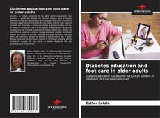 Buchcover von Diabetes education and foot care in older adults