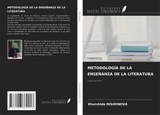Обложка METODOLOGÍA DE LA ENSEÑANZA DE LA LITERATURA