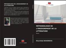 MÉTHODOLOGIE DE L'ENSEIGNEMENT DE LA LITTÉRATURE的封面