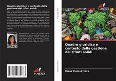 Buchcover von Quadro giuridico e contesto della gestione dei rifiuti solidi
