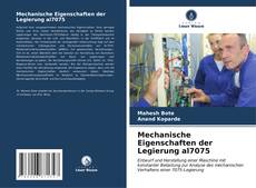 Bookcover of Mechanische Eigenschaften der Legierung al7075