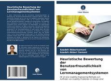 Bookcover of Heuristische Bewertung der Benutzerfreundlichkeit von Lernmanagementsystemen