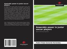 Portada del libro de Anaerobic power in junior soccer players