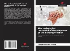 Capa do livro de The pedagogical professional development of the nursing teacher 