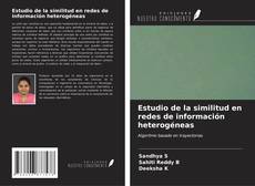 Buchcover von Estudio de la similitud en redes de información heterogéneas